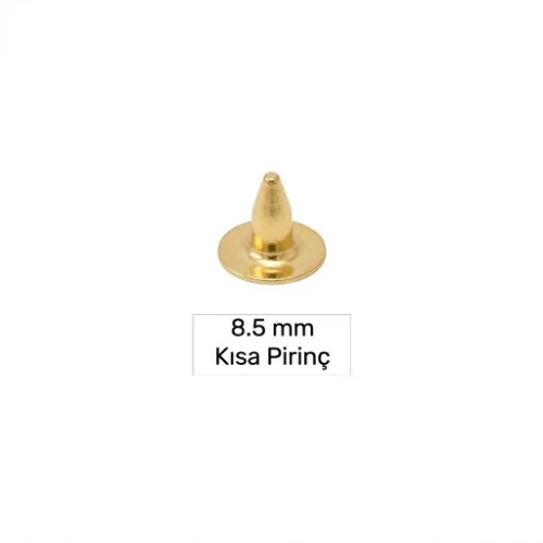 8.5 Mm Pirinç Çivi - Sıcak Sarı Free Nikel