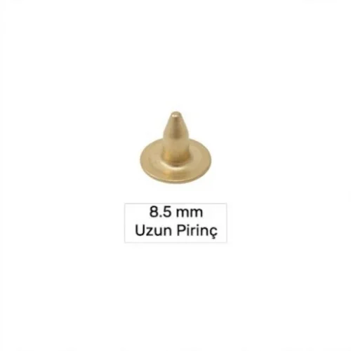8.5 Mm Pirinç Çivi Uzun - Ham