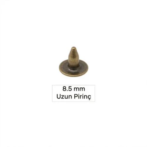 8.5 Mm Mm Brass Long - Antik Sarı