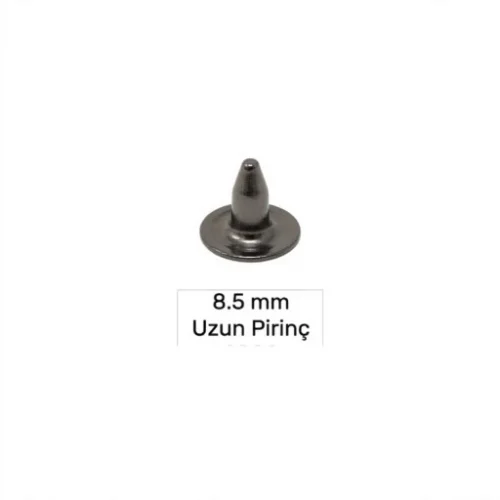 8.5 Mm Pirinç Çivi Uzun - Siyah Free Nikel