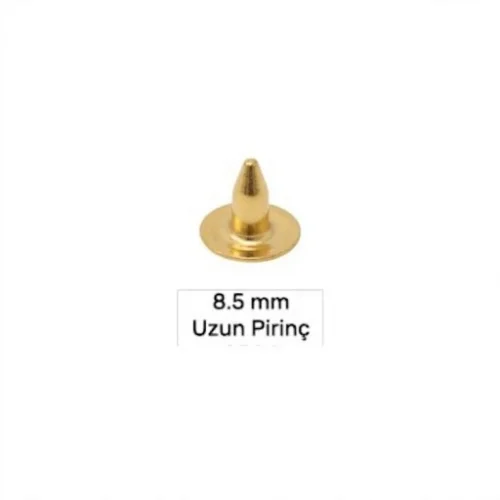8.5 Mm Mm Brass Long - Sıcak Sarı Free Nikel