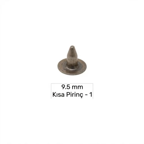 9.5 Mm Brass Short Naıl-1 - Kalay Oksit