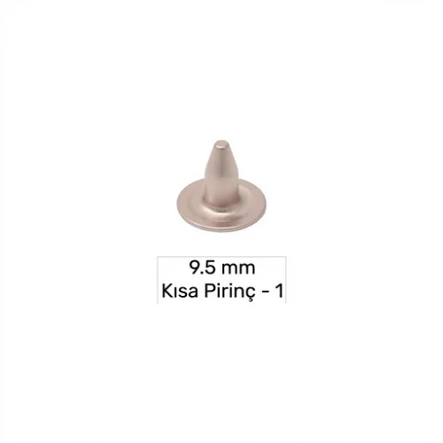9.5 Mm Pirinç Kısa Çivi-1 - Bakırlı Kalay