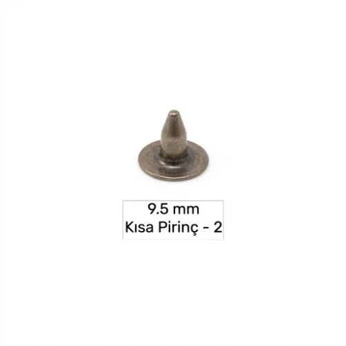 9.5 Mm Pirinç Kısa Çivi-2 - Kalay Oksit