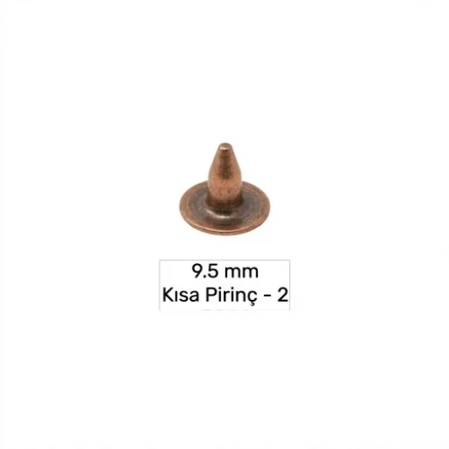 9.5 Mm Pirinç Kısa Çivi-2 - Bakır Oksit
