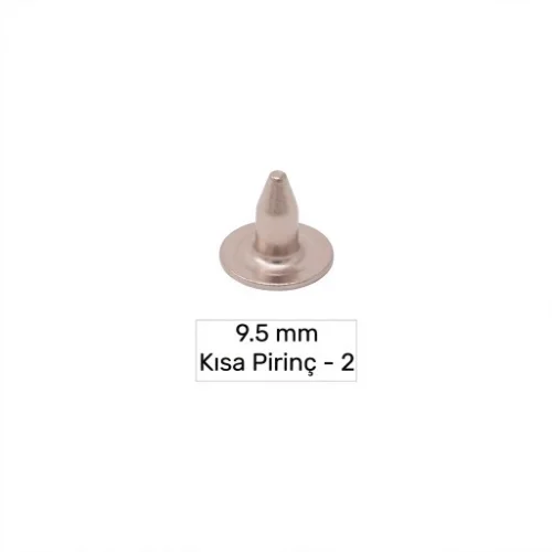 9.5 Mm Pirinç Kısa Çivi-2 - Bakırlı Kalay