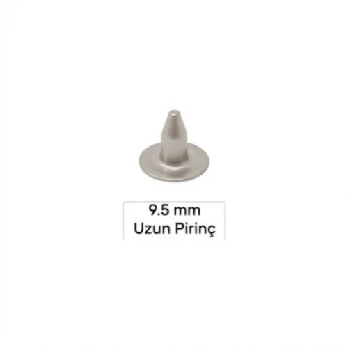 9.5 Mm Pirinç Uzun Çivi - Mat Free Nikel