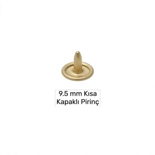 9.5 Mm Brass Short Naıl Wıth Capped - Ham