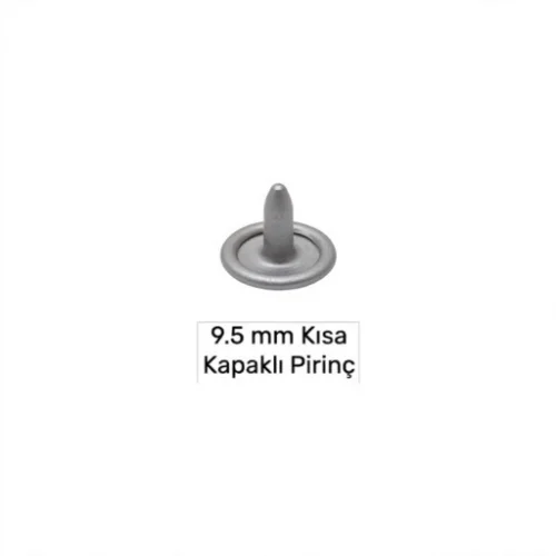 9.5 Mm Brass Short Naıl Wıth Capped - Kalay