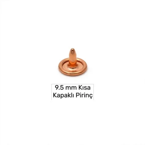 9.5 Mm Brass Short Naıl Wıth Capped - Bakır