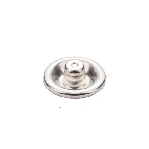9.5 Mm Paslanmaz Prong Snap Button Stud Part - Free Nikel