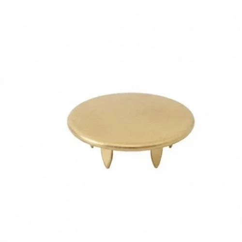 9.5 Mm Paslanmaz Prong Snap Button Cap Part - Ham