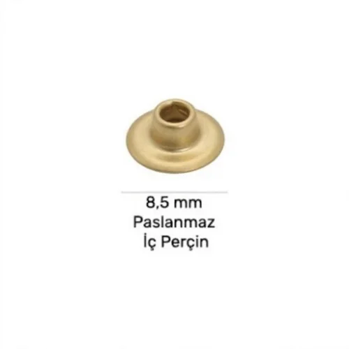 8.5 Mm Paslanmaz İç Rivet Parça - Ham