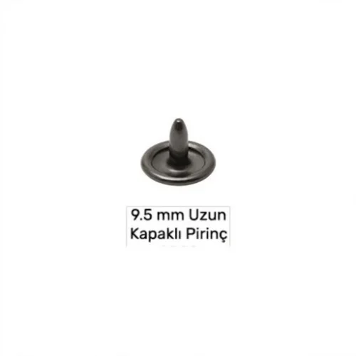9.5 Mm Brass Short Naıl Wıth Capped - Siyah Free Nikel