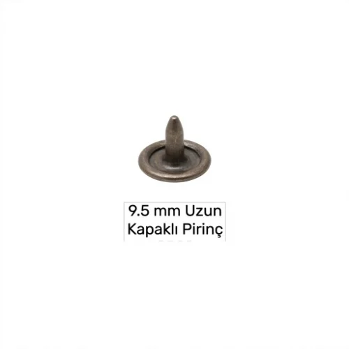 9.5 Mm Brass Short Naıl Wıth Capped - Kalay Oksit