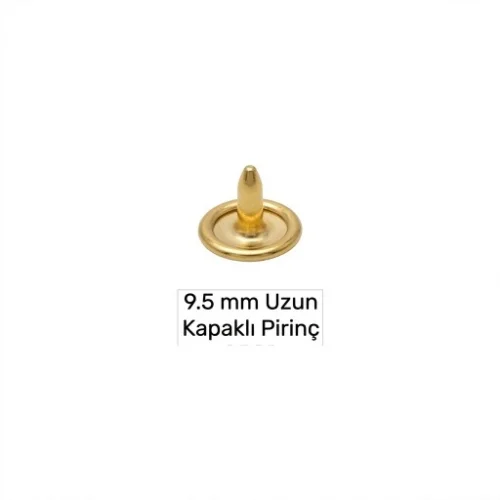 9.5 Mm Brass Short Naıl Wıth Capped - Sıcak Sarı Free Nikel