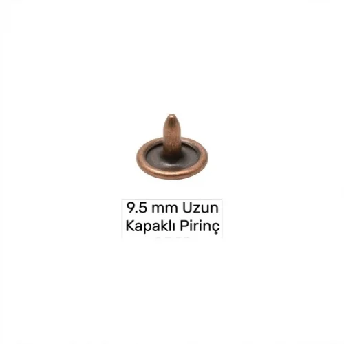 9.5 Mm Brass Short Naıl Wıth Capped - Bakır Oksit