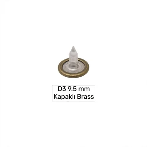 9.5 Mm Alımınıum Long Naıl Wıth Capped D-3 - Antik Sarı