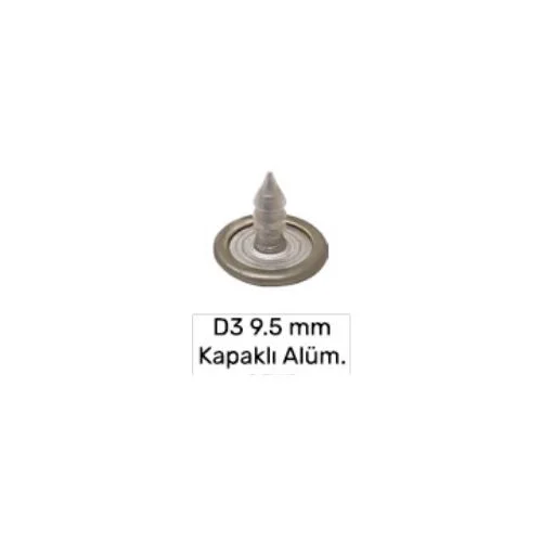 9.5 Mm Alımınıum Long Naıl Wıth Capped D-3 - Free Nikel