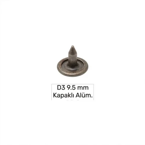9.5 Mm Alımınıum Long Naıl Wıth Capped D-3 - Kalay Oksit