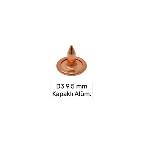 9.5 Mm Kapaklı Alüminyum Çivi D-3 - Bakır