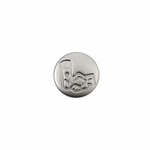 9.5 Mm Çorap Model Kapaklı Dişi Logolu - Mat Free Nikel