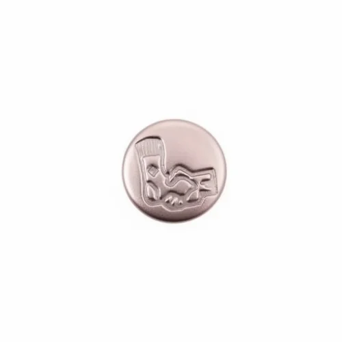 9.5 Mm Çorap Model Kapaklı Dişi Logolu - Bakırlı Kalay