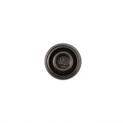 9.5 Mm Çorap Model Kapaklı Dişi Logolu - Siyah Nikel*
