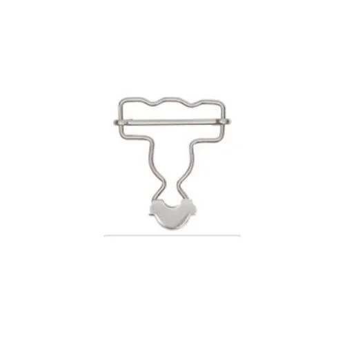 B-30 Dalgalı Salopet Toka Tek Sürgülü Klasik Şapkalı - Free Nikel