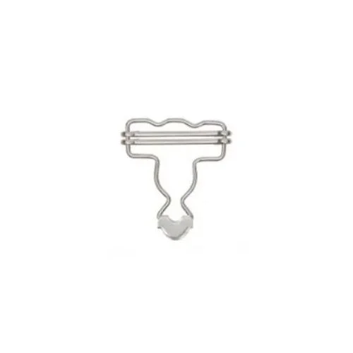 B-40 Dalgalı Salopette Buckle Wıth Double Adjustment Wıth Calassıc Head - Free Nikel