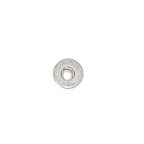 Caas 125 Flat Type Spring Snap Button Socket Part - Free Nikel