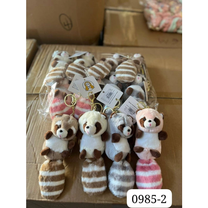 CAN 0985-2 PELUŞ ANAHTARLIK 12Lİ