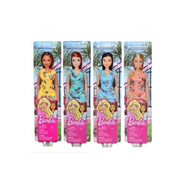 MATTEL T7439 BARBİE ŞIK BARBİE BEBEKLER*12