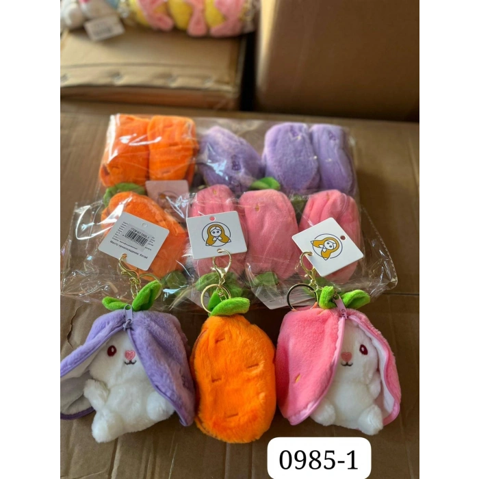 CAN 0985-1 PELUŞ ANAHTARLIK 12Lİ