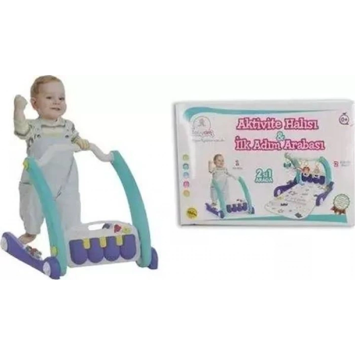 BİRLİK HE0633 AKTİVİTE HALISI & İLK ADIM ARABASI - MAVİ