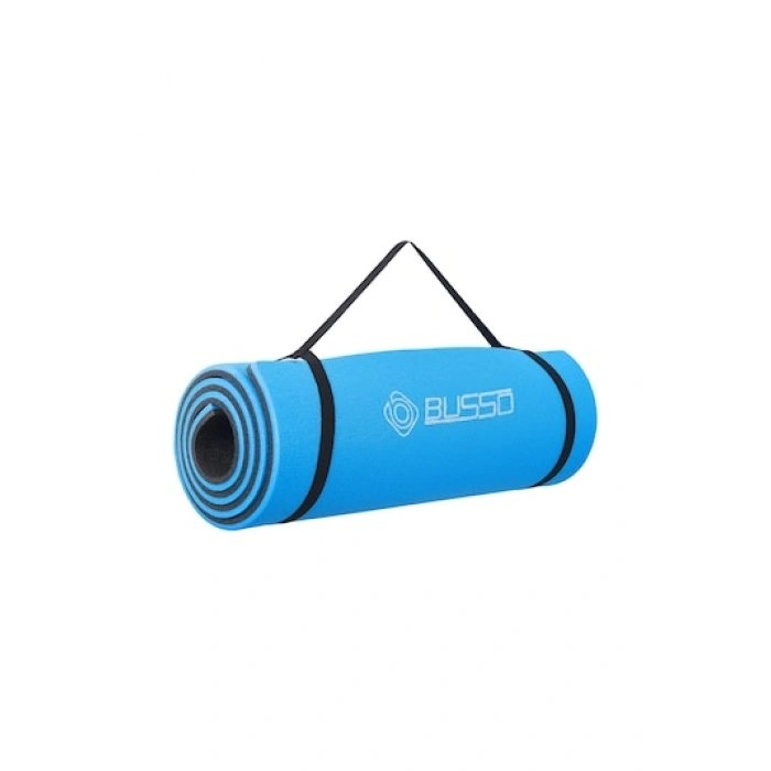 BUSSO PLT-30 YERLİ PİLATES & YOGA MİNDERİ (180*60*1,6 cm) --YERLİ 180CM MAVİ *10