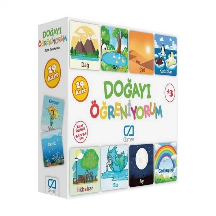 CA GAMES CA.5053 EĞİTİCİ- DOĞAYI ÖĞRENİYORUM *24
