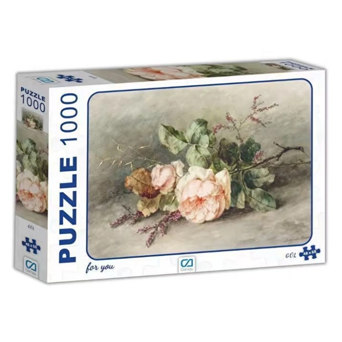 CA GAMES CA.7026 PUZZLE 1000 PARÇA GÜL