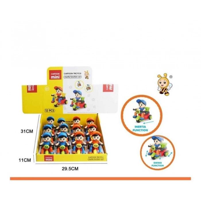 CANALİ İ-958-8 SÜRTMELİ ÜÇ TEKERLİ BİSİKLET