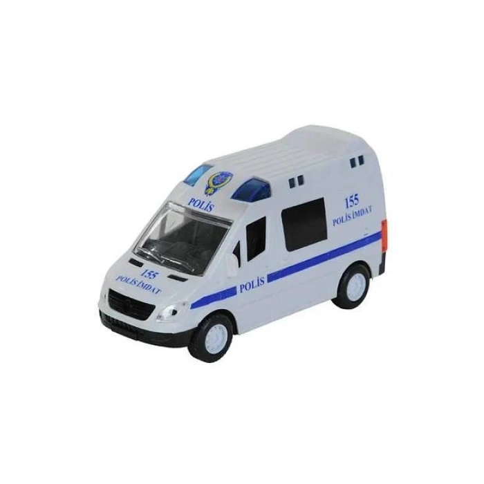 CANALİ İ-D500-07 SÜRTMELİ IŞIKLI SESLİ POLİS JEEP