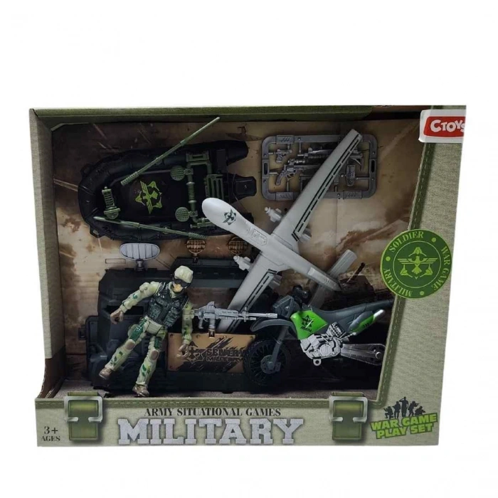 CTOY-F14-2A UÇAKLI ASKER SETİ