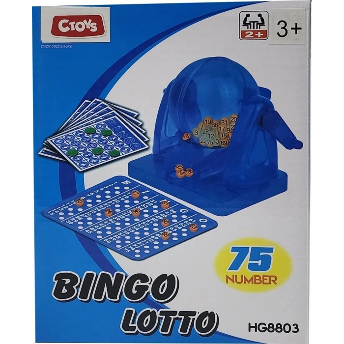 CTOY-HG8803B BİNGO LOTTO 75 PCS
