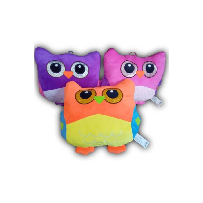 HALLEY PL62958 40 CM RENKLİ BAYKUŞ YASTIK *32