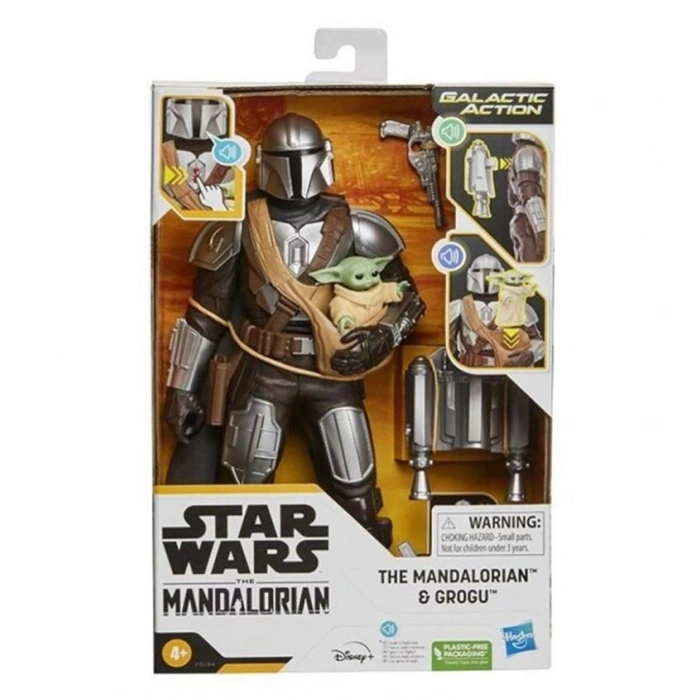 HASBRO F5194 STAR WARS MANDALORIAN VE GROGU İNTERAKTİF FİGÜR *4