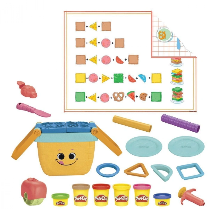 HASBRO F6916 PLAYDOH PIKNIK SEKILLERI BASLANGIC SETI *3