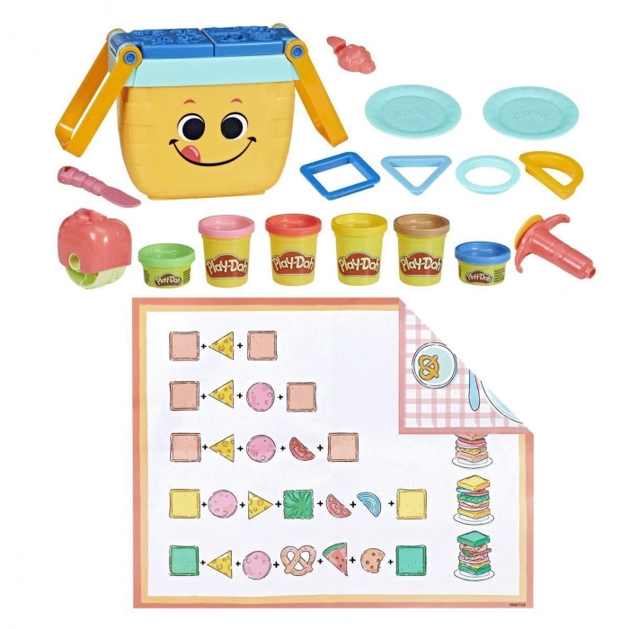 HASBRO F6916 PLAYDOH PIKNIK SEKILLERI BASLANGIC SETI *3