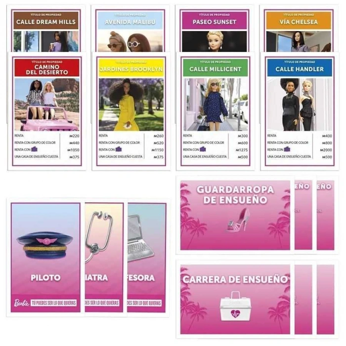 HASBRO G0038 MONOPOLY BARBIE *6