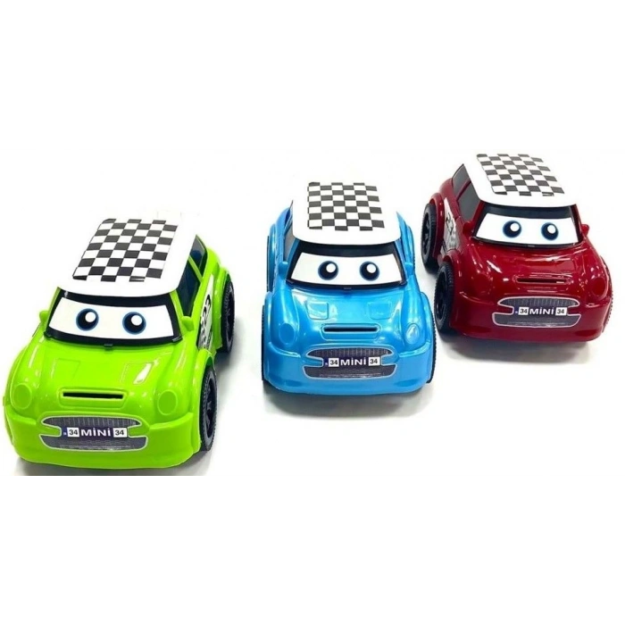 KEMBAY Y-502 PLASTİK MİNİ COOPPER ARABA *100