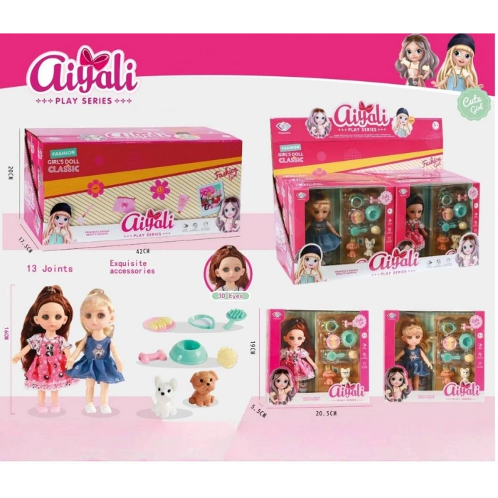 KZL-3018-1 BEBEK PETSHOP KUTULU 6LI BOX 72