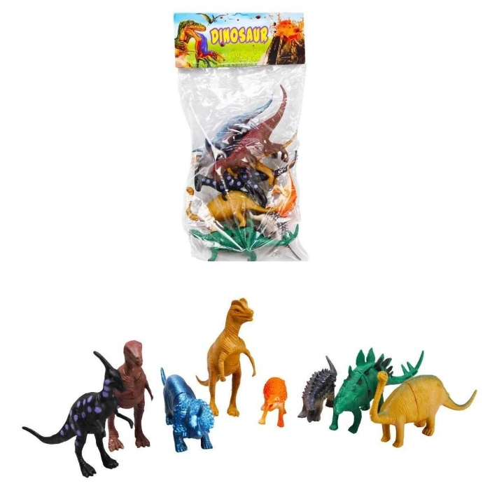 KZL-828-D38 HAYVAN SET DİNAZOR SERİSİ TORBALI *144